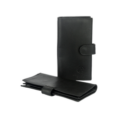 ラグジュアリー・ソフト・カウハイド・レザー・ロングウォレット