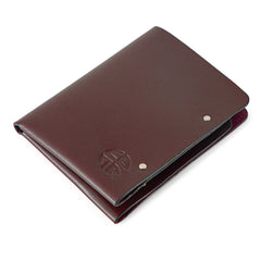 縫い目のないレザーカードホルダー