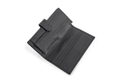 ラグジュアリー・ソフト・カウハイド・レザー・ロングウォレット