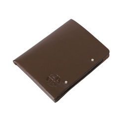 縫い目のないレザーカードホルダー