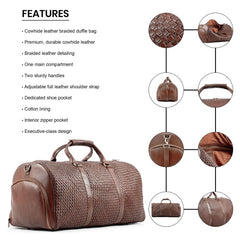 ブレイデッド・ダッフルバッグ