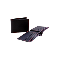 バイフォールド・ブラック・レザーウォレット